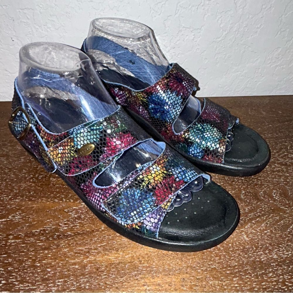 Flexus By Spring Step Double Strap Slingback Sand… - image 1